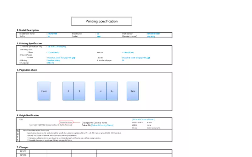 Image de la première page du manuel de l'appareil 32SP510M