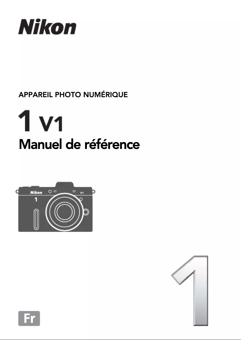 Image de la première page du manuel de l'appareil 1 V1