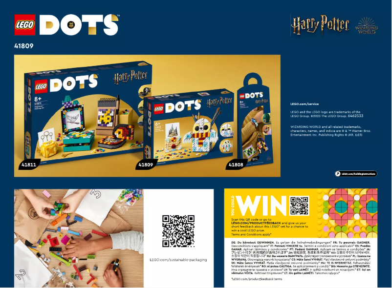 Image de la première page du manuel de l'appareil DOTS 41809