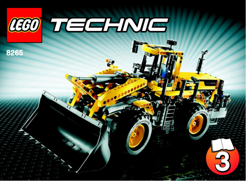 Page 1 de la notice Manuel utilisateur Lego Technic 8265