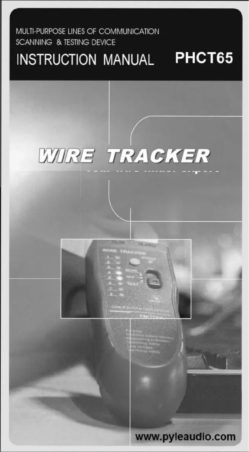 Image de la première page du manuel de l'appareil PHCT65