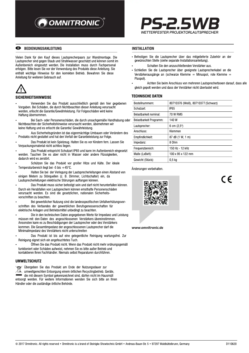 Image de la première page du manuel de l'appareil PS-2