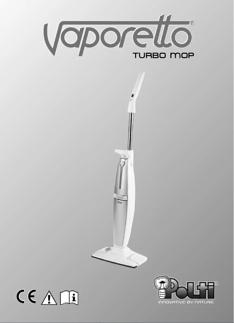Page n°1 - Manuel utilisateur Polti Vaporetto Turbo Mop