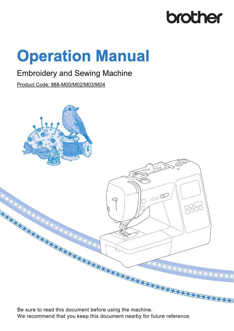 Página 1 del manual Manual de usuario Brother Innov-is NV180D