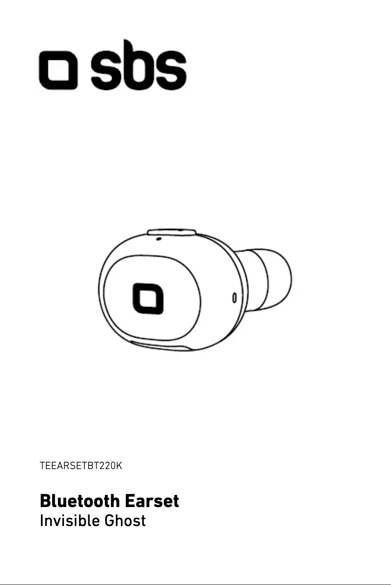 Image de la première page du manuel de l'appareil Bluetooth Earset