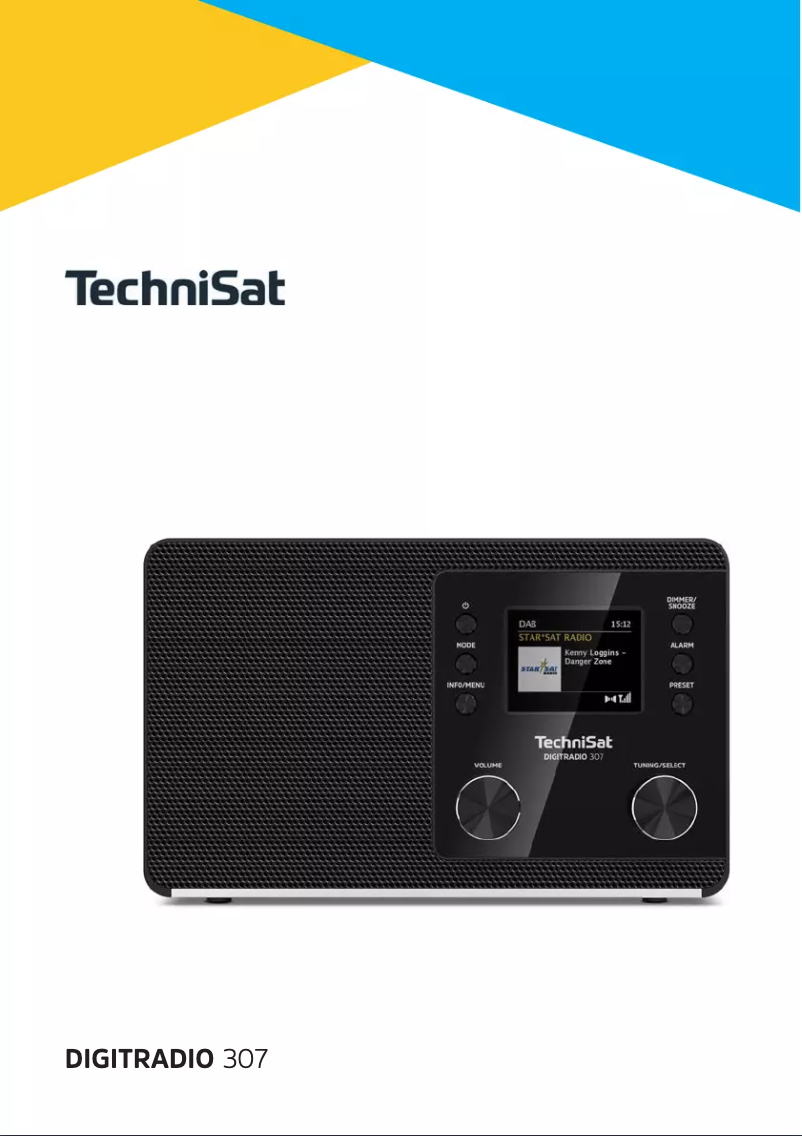 Page n°1 - Manuel utilisateur TechniSat DigitRadio 307