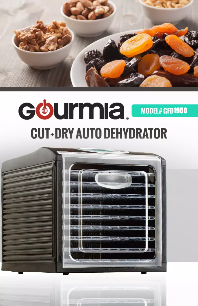 Page 1 de la notice Manuel utilisateur Gourmia GFD1950