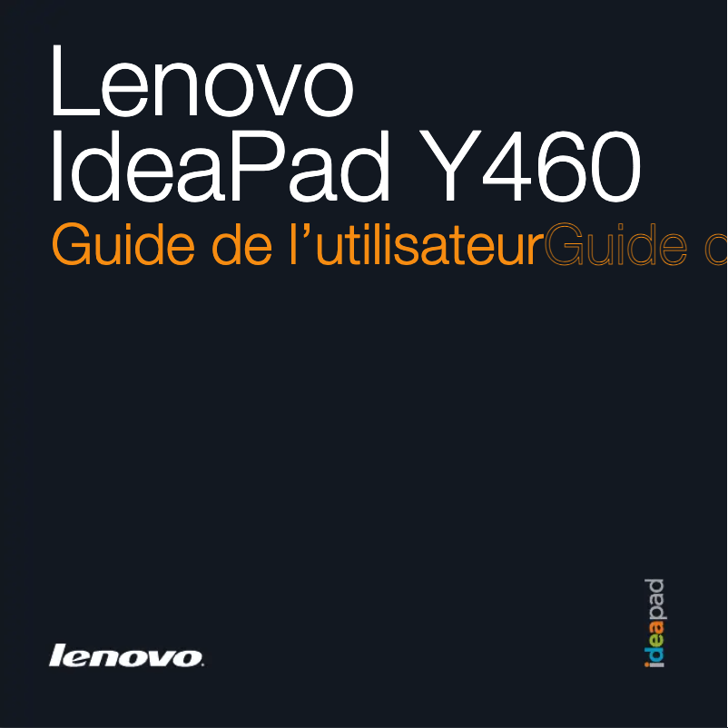 Página 1 del manual Manual de usuario Lenovo IdeaPad Y460p