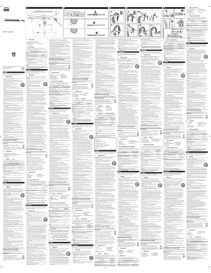 Image de la première page du manuel de l'appareil 5000 Series BHS520