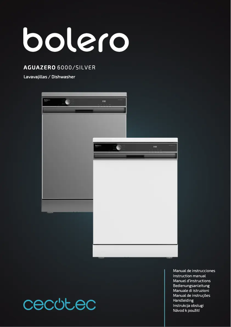 Image de la première page du manuel de l'appareil Bolero Aguazero 6000