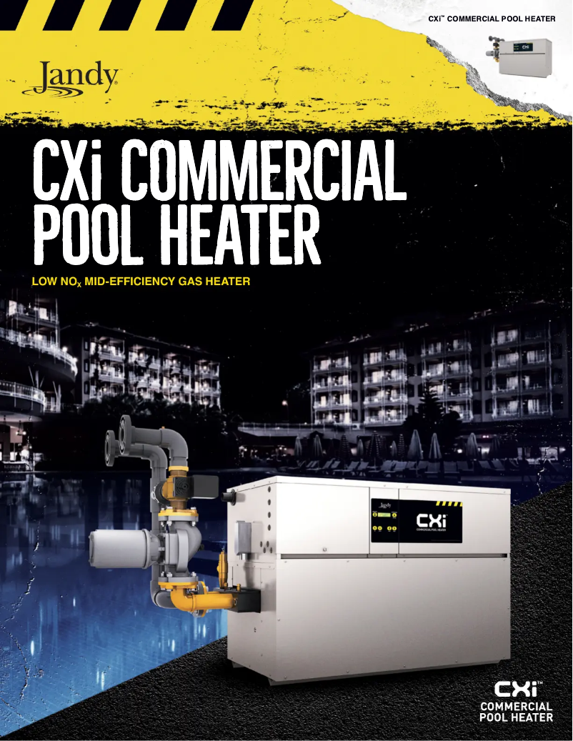 Page 1 de la notice Brochure JANDY CXI750NN