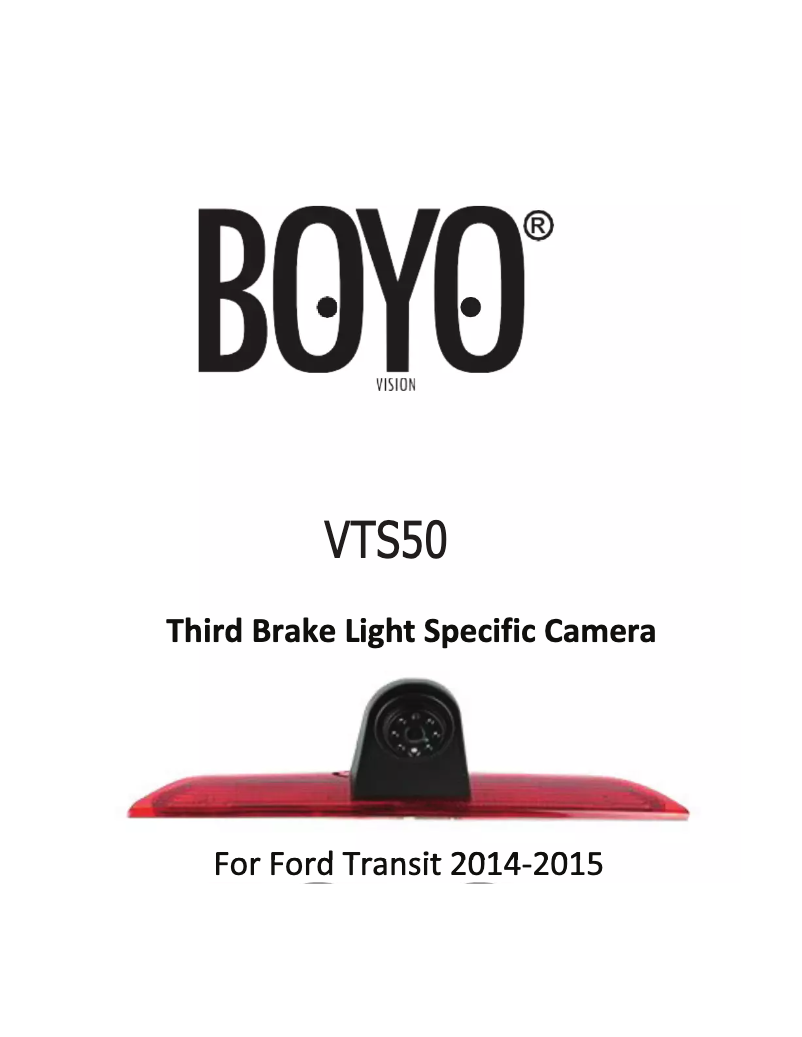 Página 1 del manual Manual de usuario Boyo VTS50