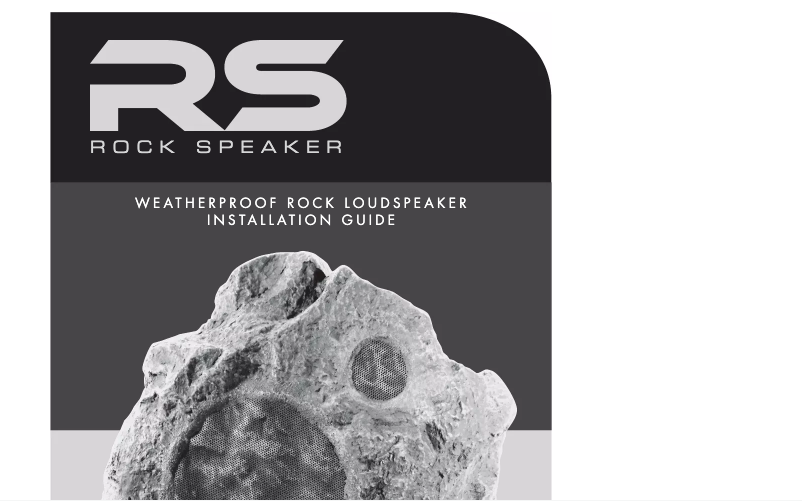 Page 1 de la notice Manuel utilisateur Niles RS6 Pro