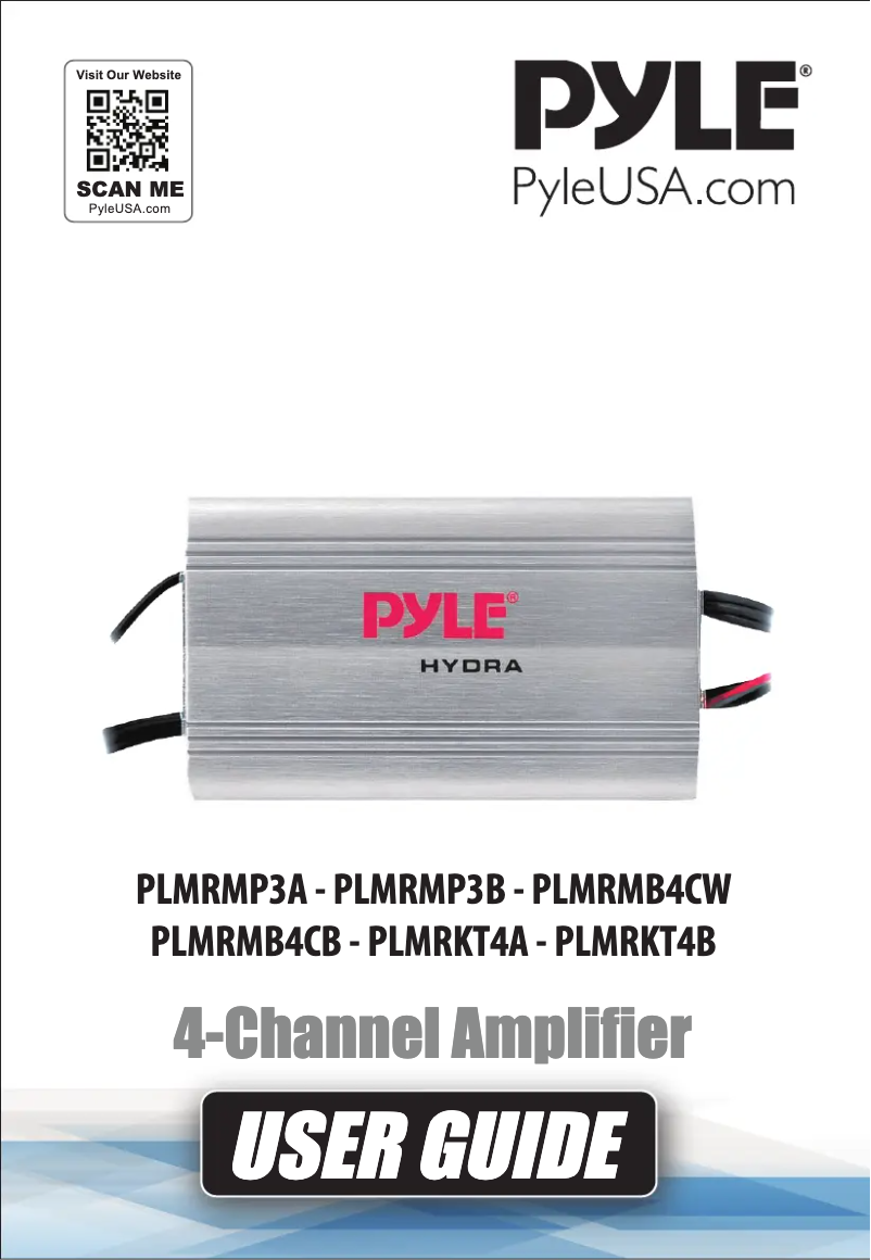 Página 1 del manual Manual de usuario Pyle PLMRMP3B