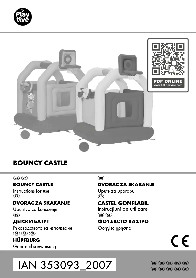 Image de la première page du manuel de l'appareil IAN 353093