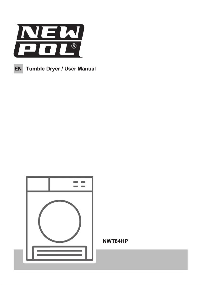 Page n°1 - Manuel utilisateur New Pol NWT84HP