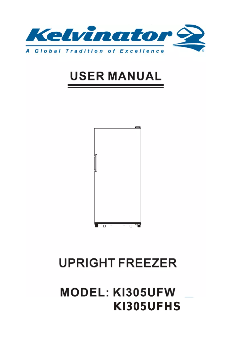 Image de la première page du manuel de l'appareil KI305UFHS