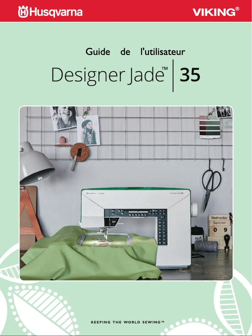 Image de la première page du manuel de l'appareil Designer Jade 35