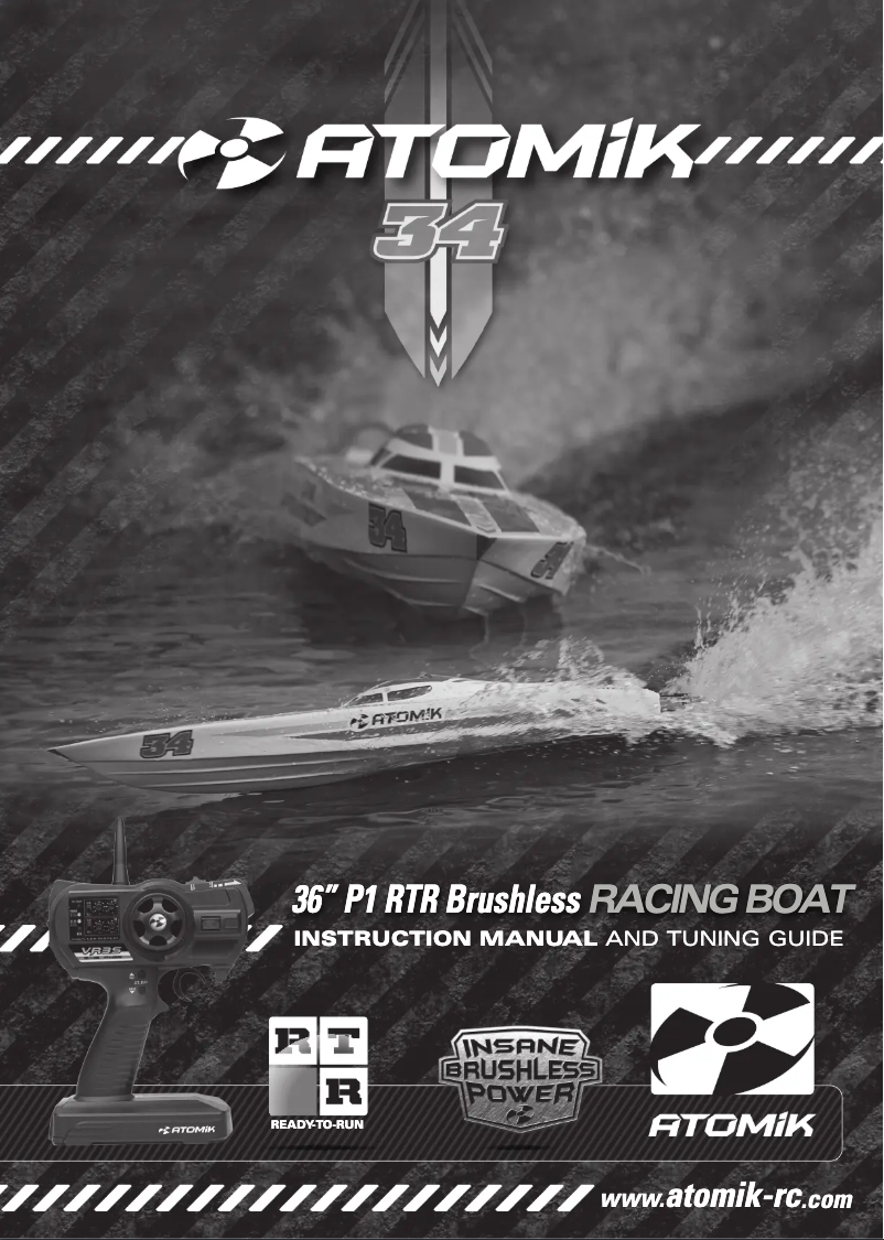 Page n°1 - Manuel utilisateur Atomik 34