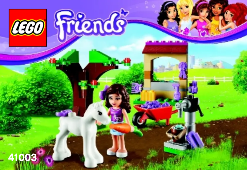 Image de la première page du manuel de l'appareil Olivia's Newborn Foal