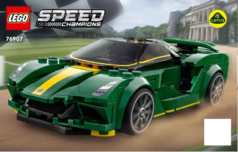 Página 1 del manual Manual de usuario Lego Speed Champions 76907