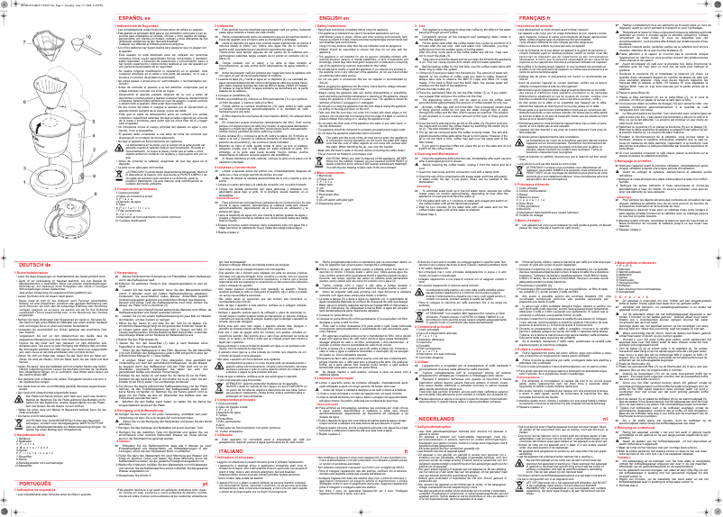 Image de la première page du manuel de l'appareil CF4035