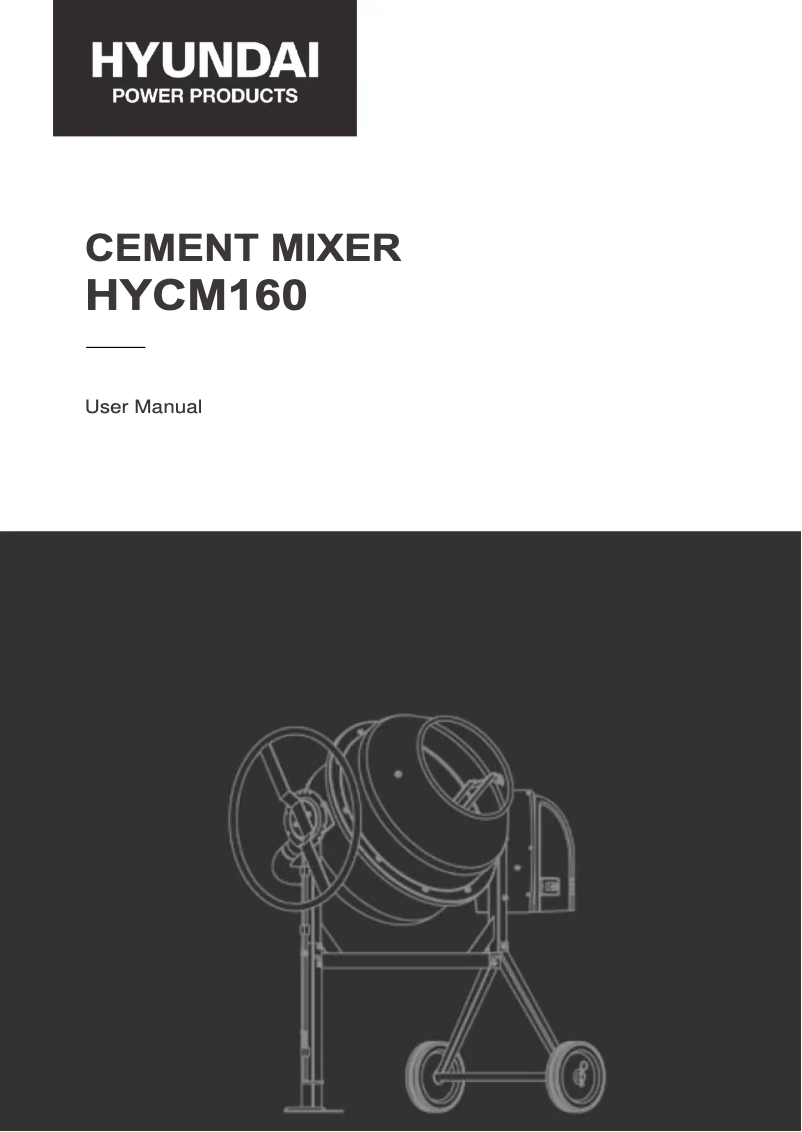 Page n°1 - Manuel utilisateur Hyundai HYCM160
