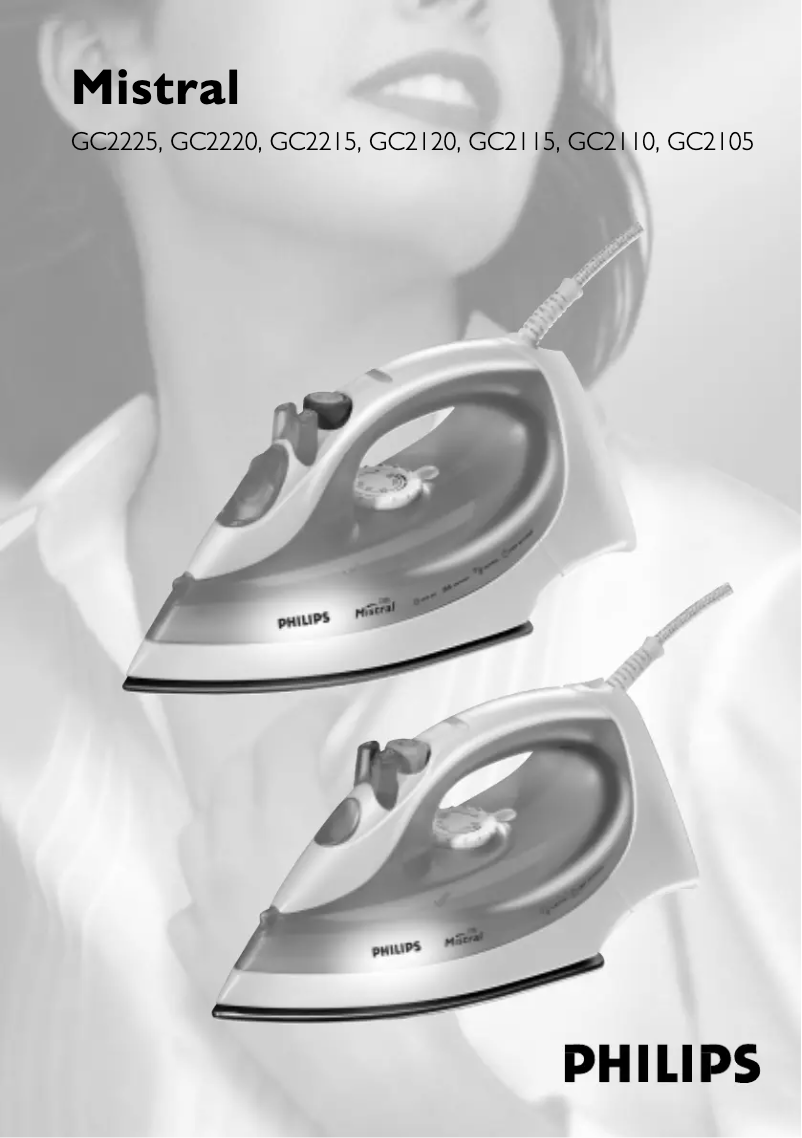 Página 1 del manual Manual de usuario Philips Mistral GC2110