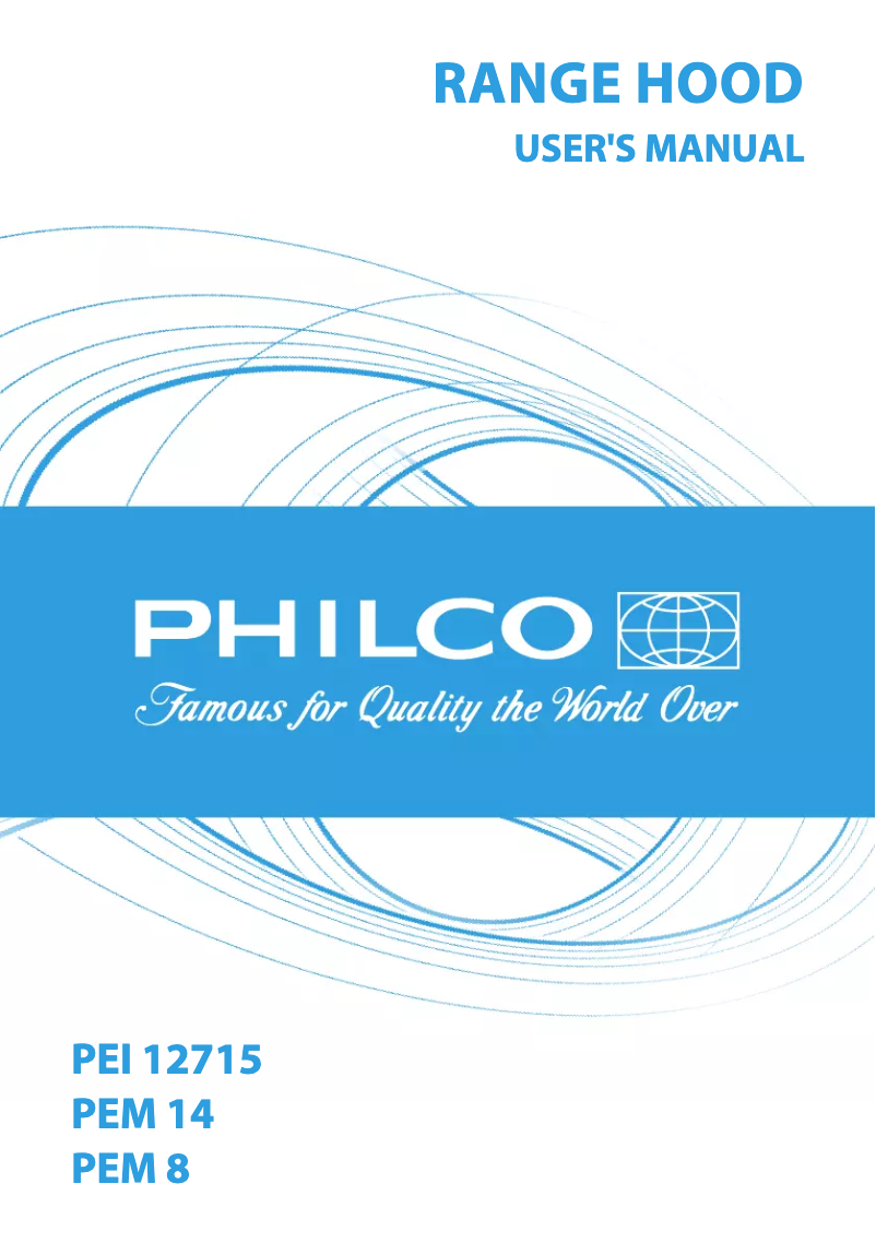 Page 1 de la notice Manuel utilisateur Philco PEI 12715