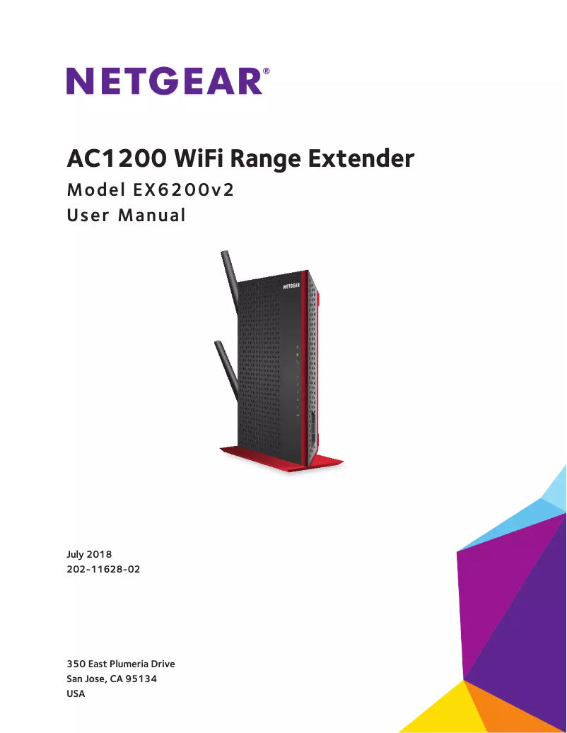 Page n°1 - Manuel utilisateur Netgear EX6200v2