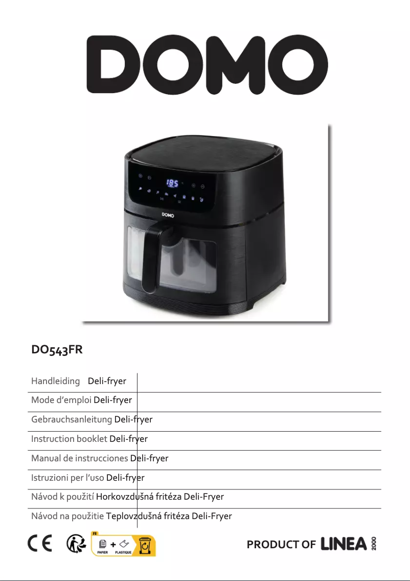 Page n°1 - Manuel utilisateur Domo DO543FR