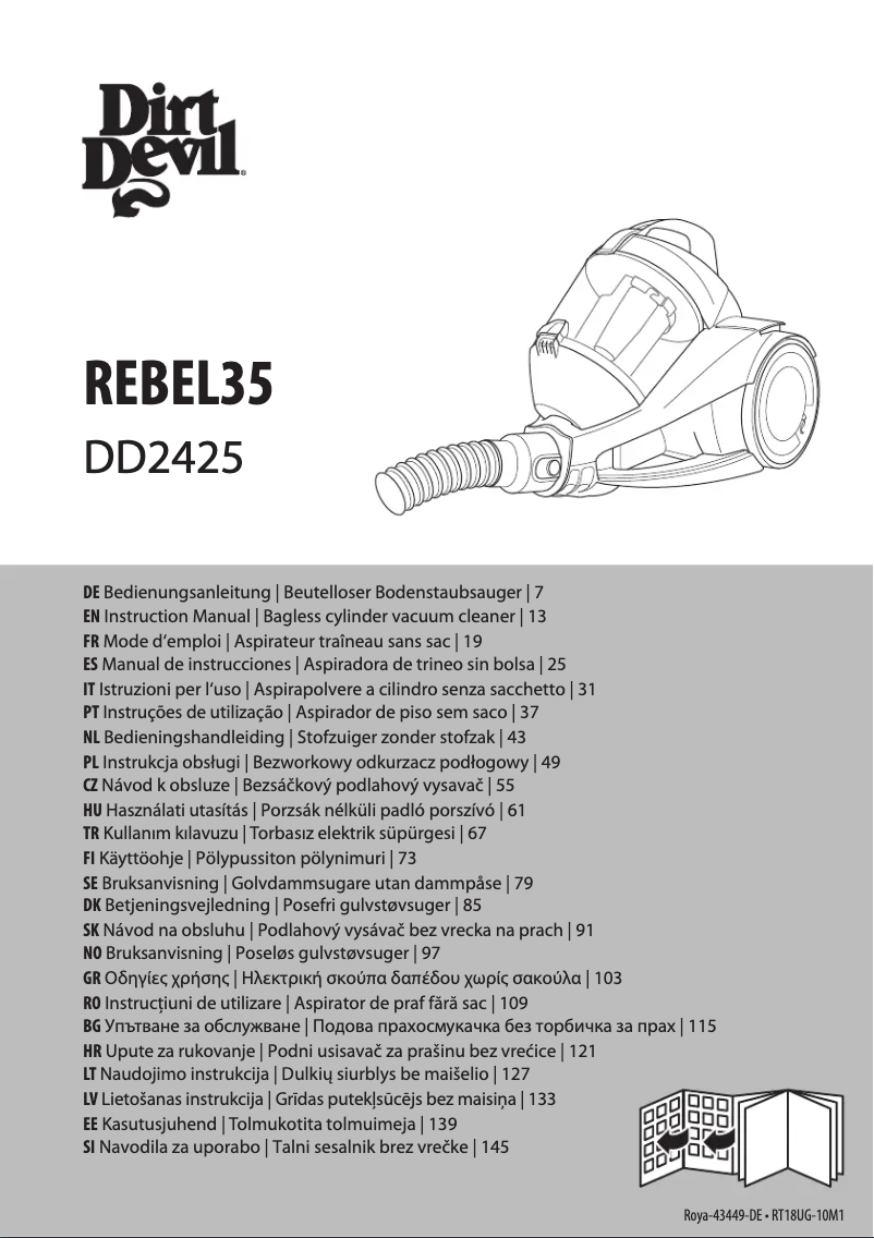 Image de la première page du manuel de l'appareil Rebel 35