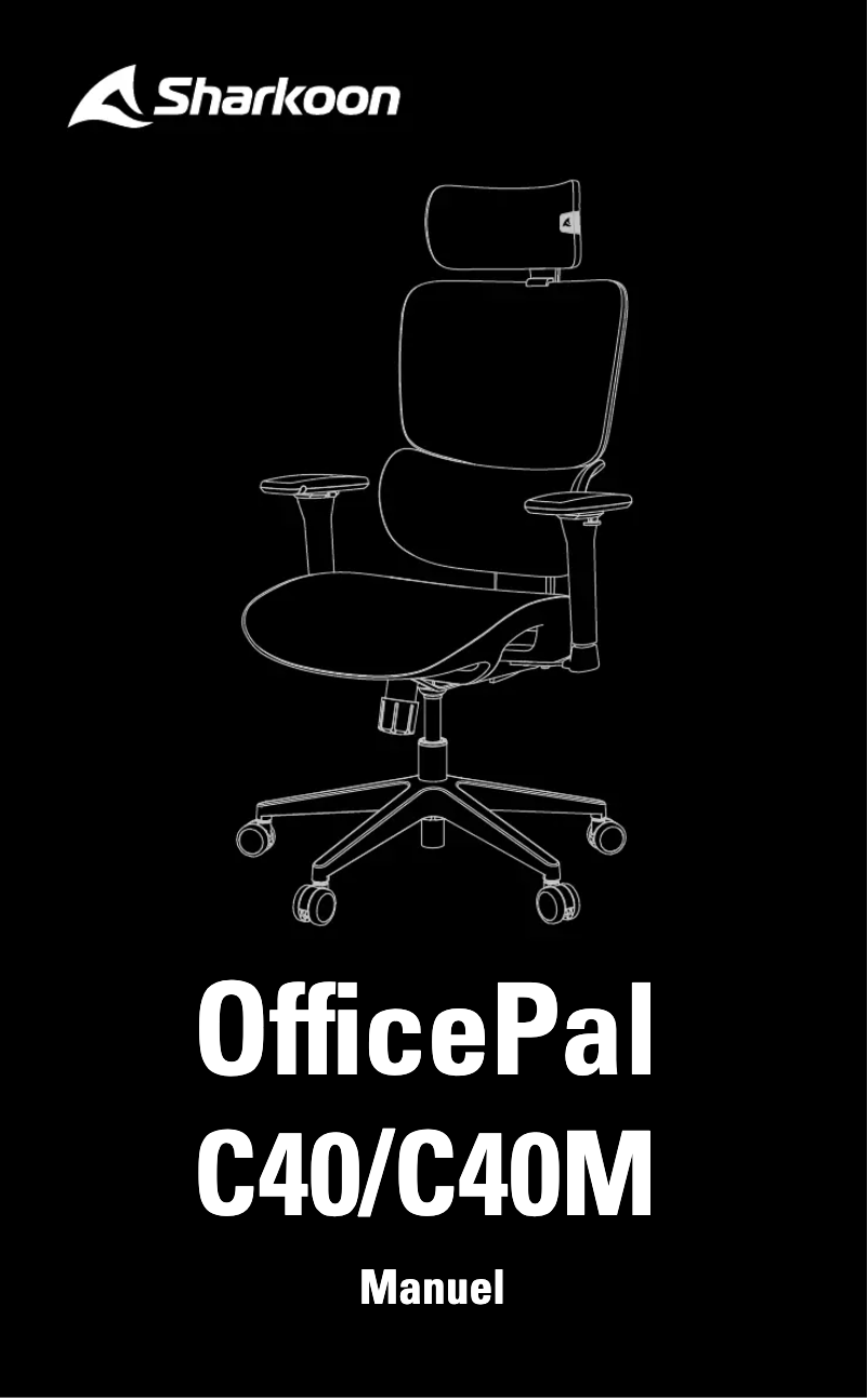 Page 1 de la notice Manuel utilisateur Sharkoon OfficePal C40M