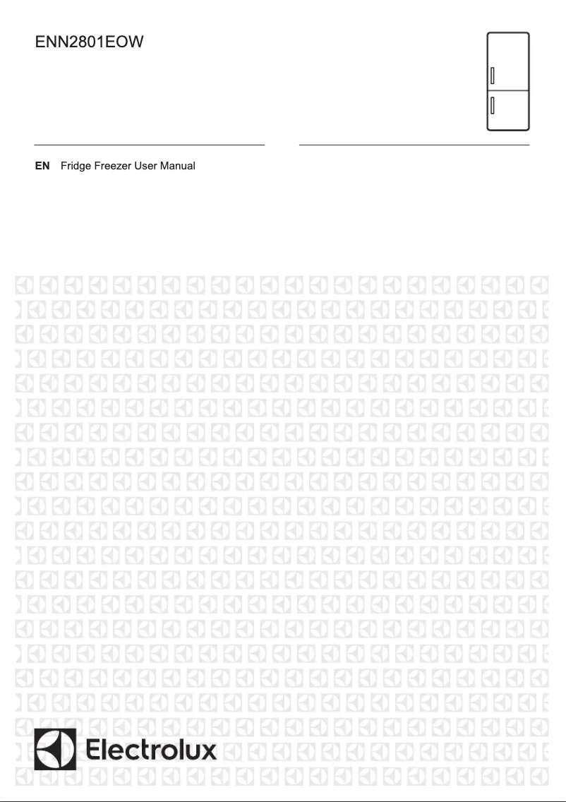 Page n°1 - Manuel utilisateur Electrolux ENN2801EOW