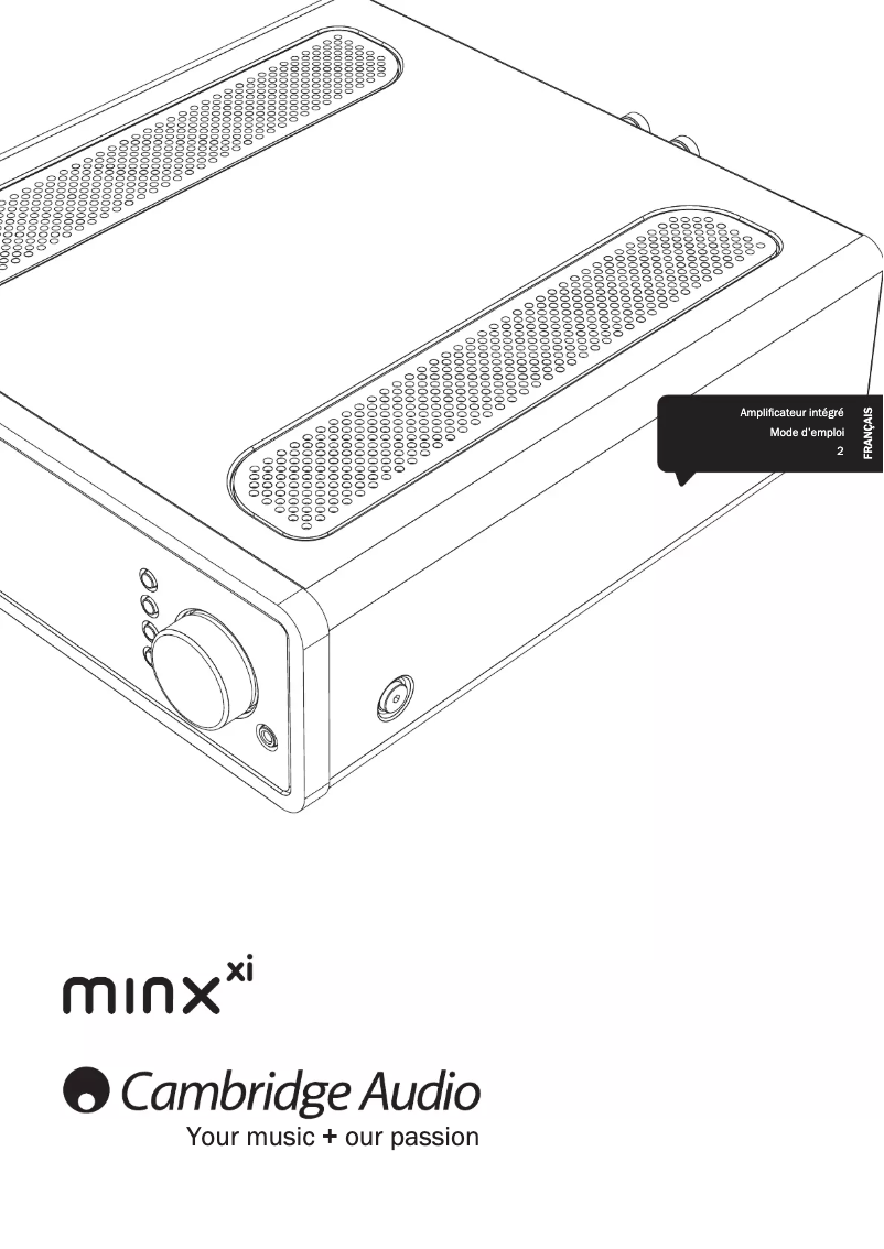 Page n°1 - Manuel utilisateur Cambridge MINX XI