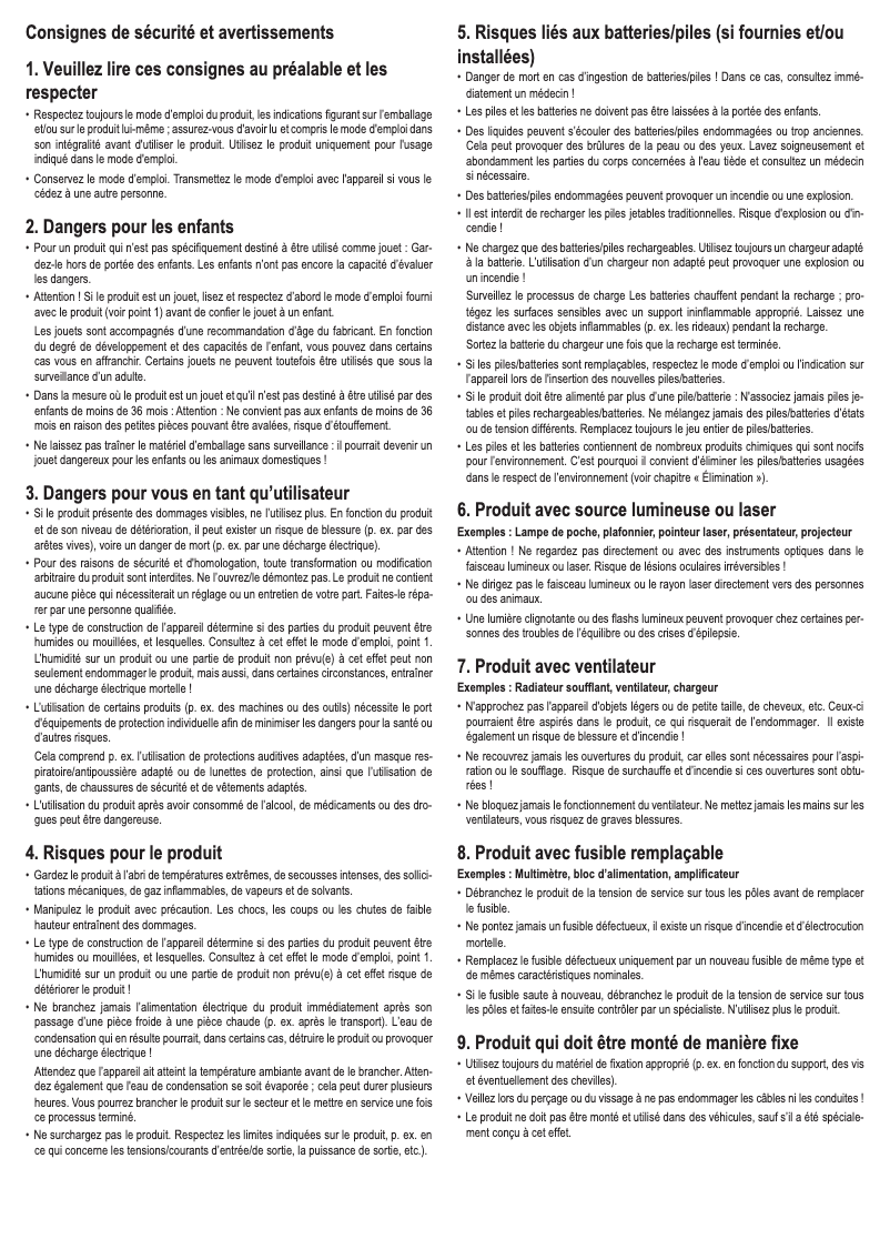 Page n°1 - Manuel utilisateur Zipper ZI-KSS1650