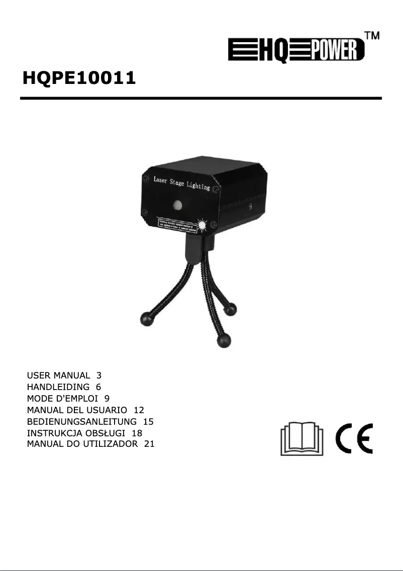 Página 1 del manual Manual de usuario Velleman HQPE10011