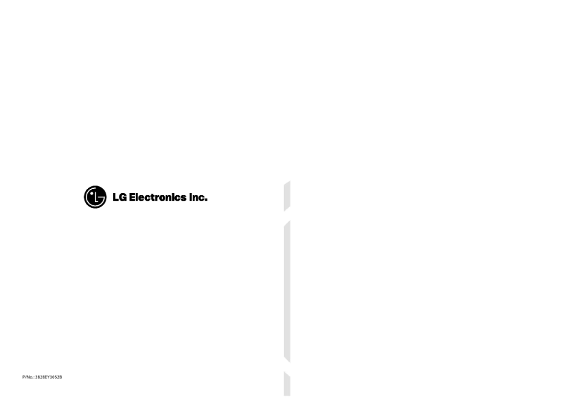 Image de la première page du manuel de l'appareil WF-T552TH