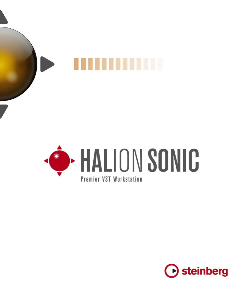 Image de la première page du manuel de l'appareil HALion Sonic 1