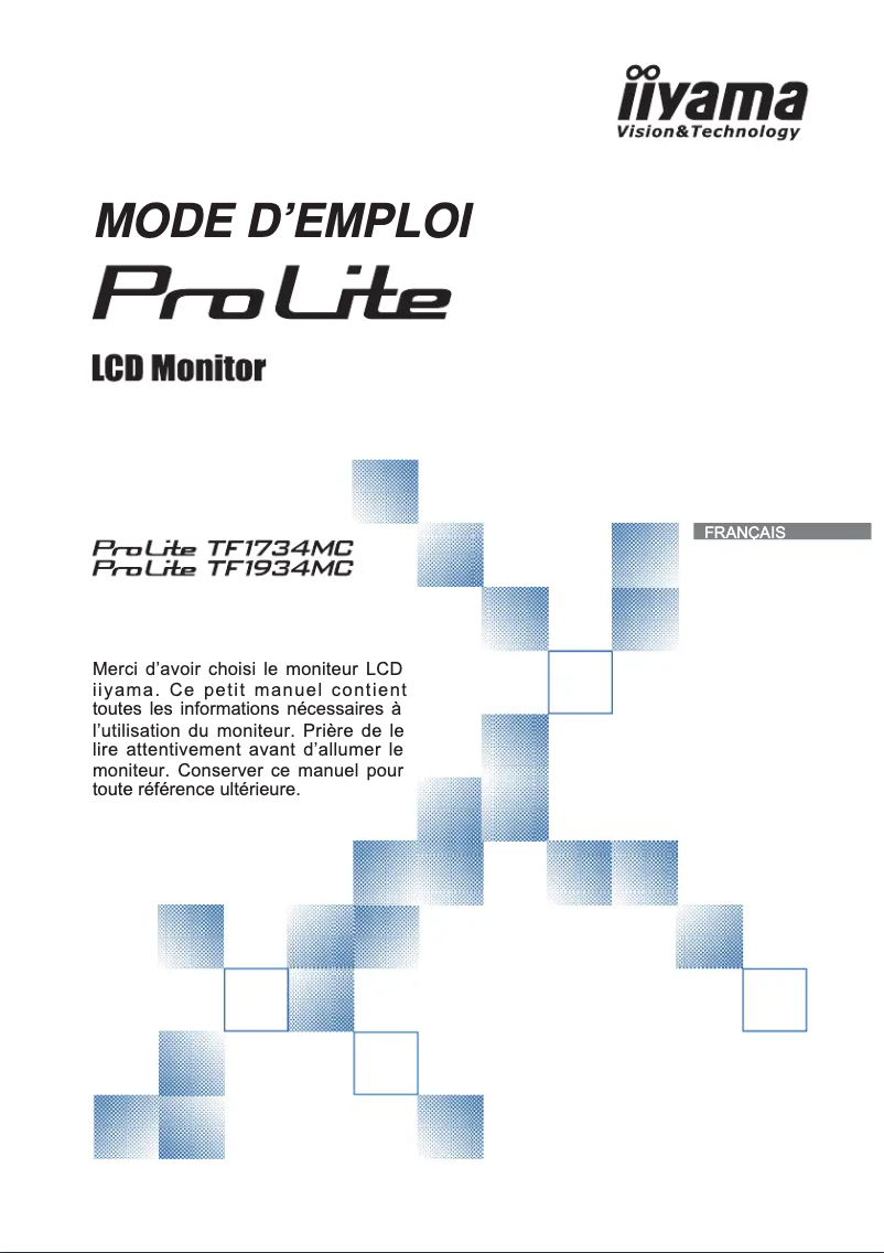 Image de la première page du manuel de l'appareil TF1934MC-B2X