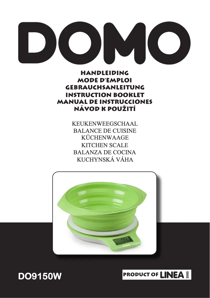 Page 1 de la notice Manuel utilisateur Domo DO9150W