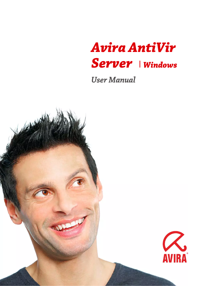 Page 1 de la notice Manuel utilisateur Avira AntiVir Server