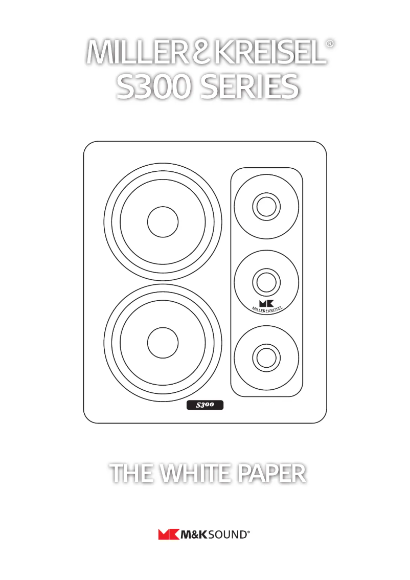 Page n°1 - Manuel utilisateur Miller & Kreisel MP300RC