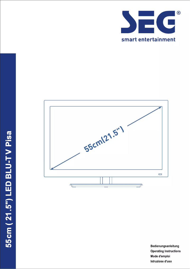 Page 1 de la notice Manuel utilisateur SEG Pisa