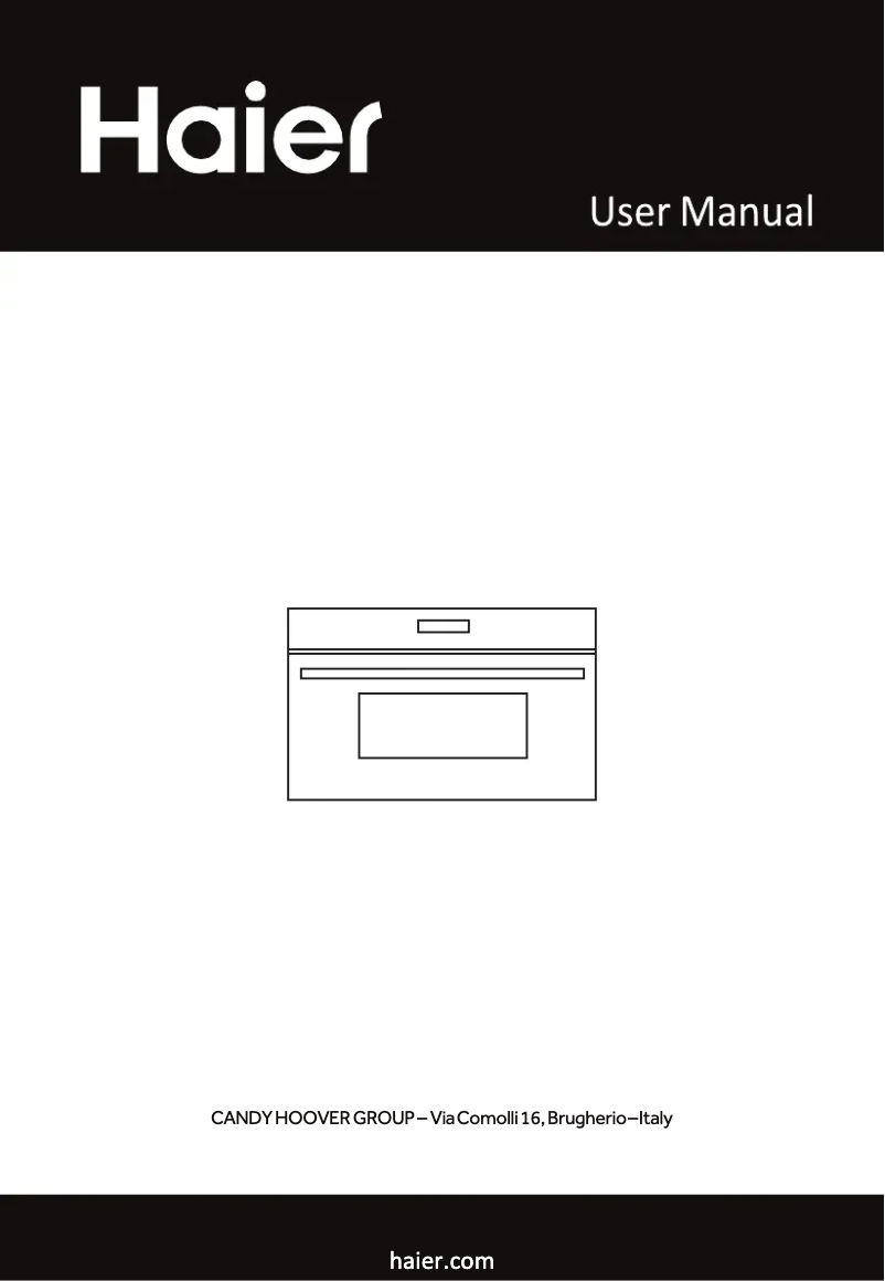 Image de la première page du manuel de l'appareil H38DMWID46NB