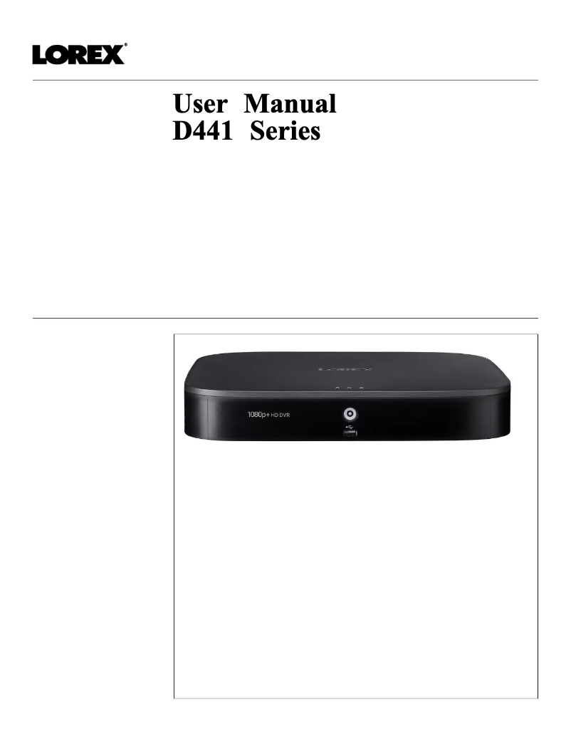 Imagen de la primera página del manual del dispositivo D441A62-G2DA