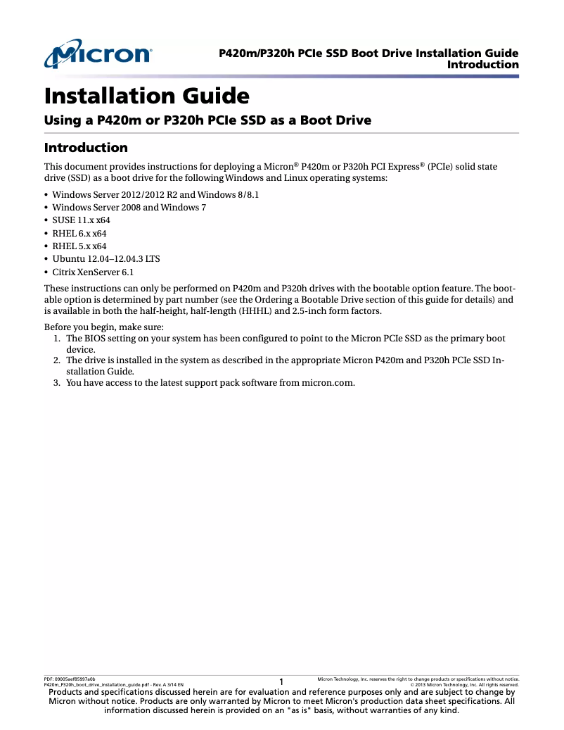 Image de la première page du manuel de l'appareil P320h