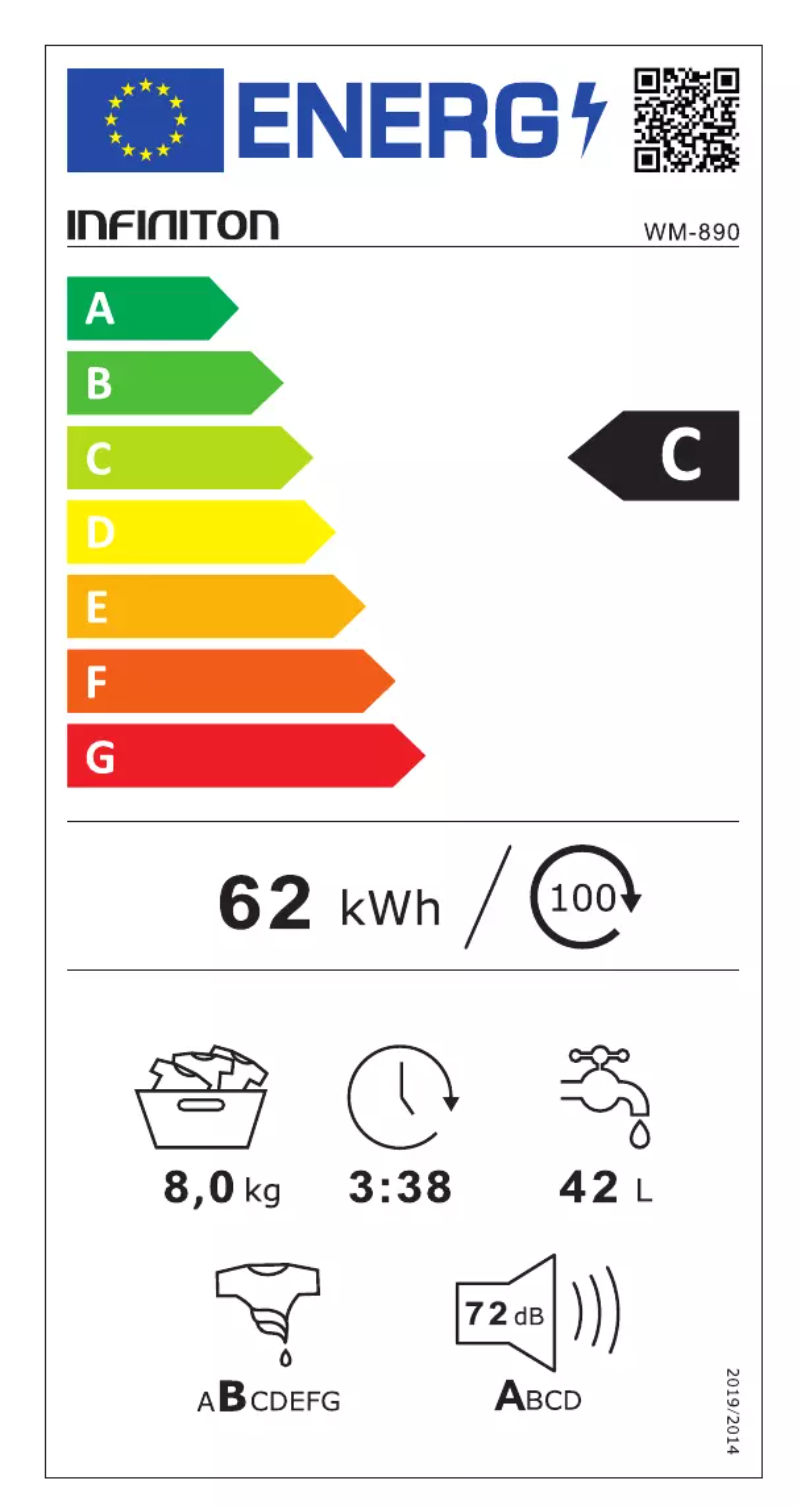Image de la première page du manuel de l'appareil WM-890
