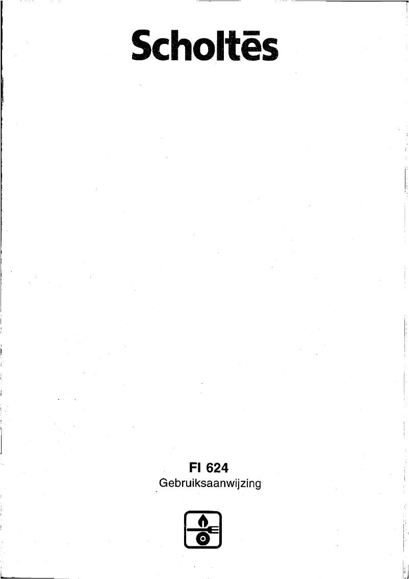 Page 1 de la notice Manuel utilisateur Scholtès FI 446