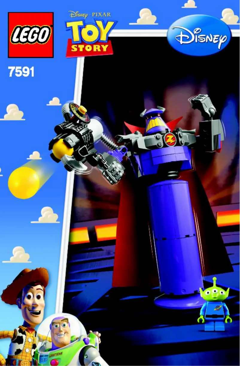 Image de la première page du manuel de l'appareil Toy Story 7591